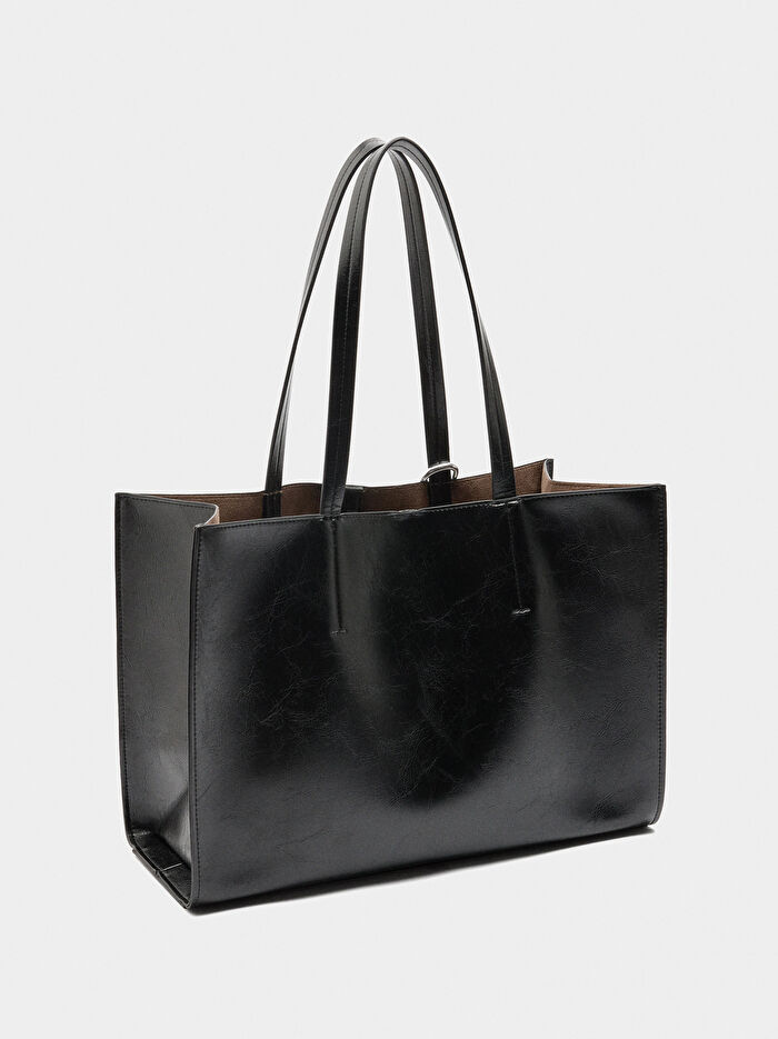 Charm'lı Shopper Çanta