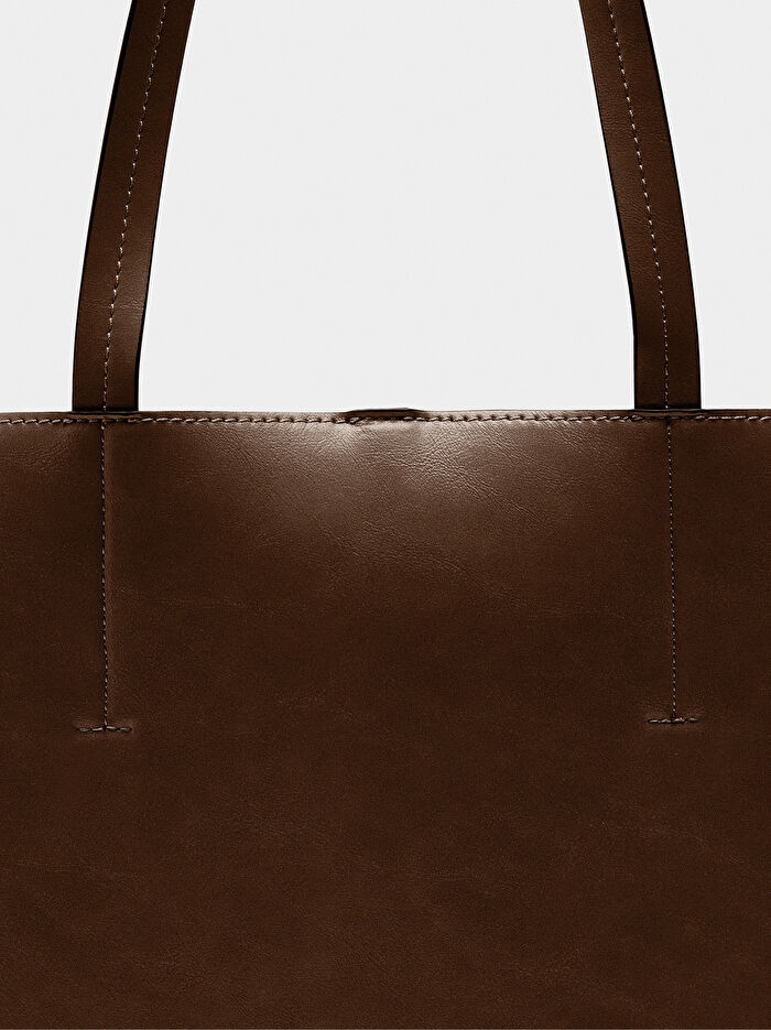 Charm'lı Shopper Çanta