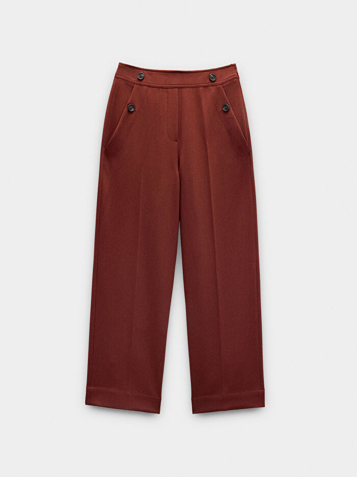 Cepli Dökümlü Pantolon