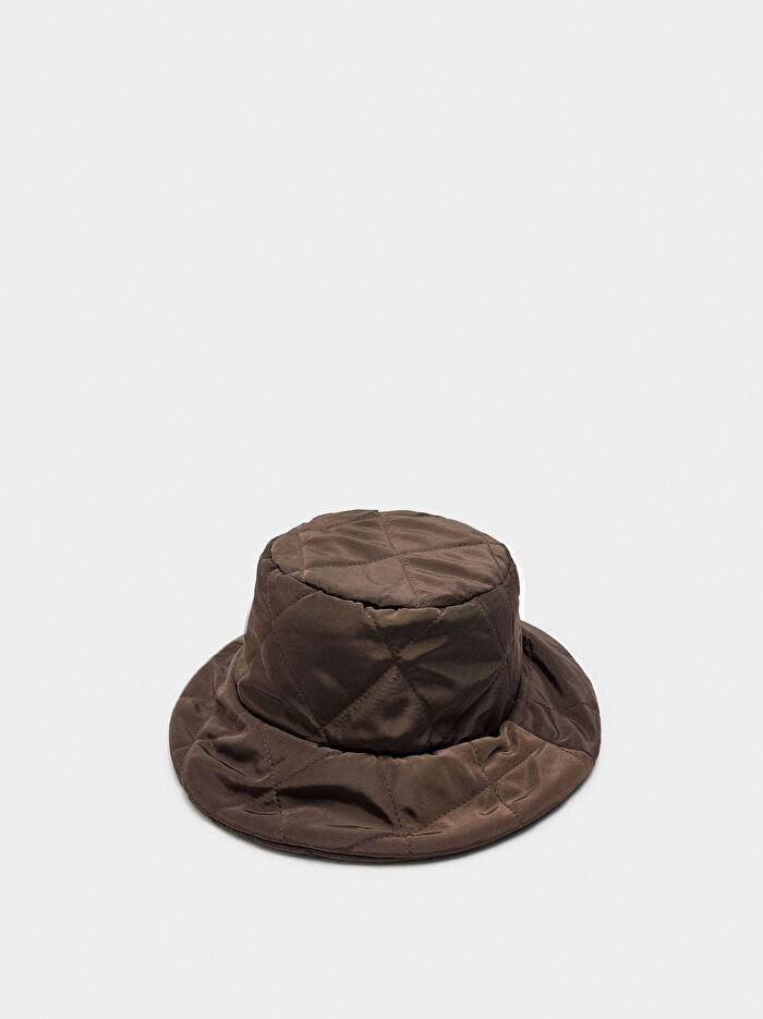 Teknik Kumaş Dolgulu Bucket Şapka