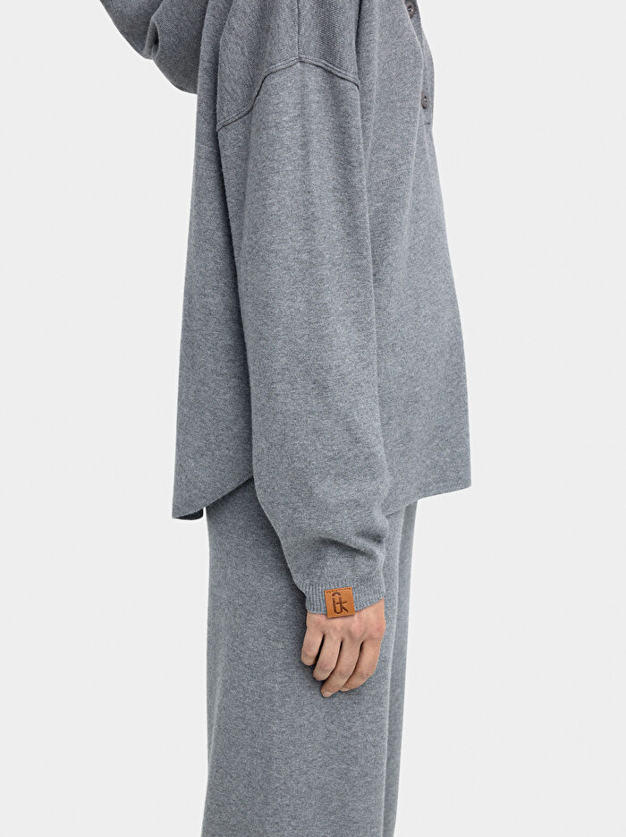 Beli Lastikli Triko Pantolon