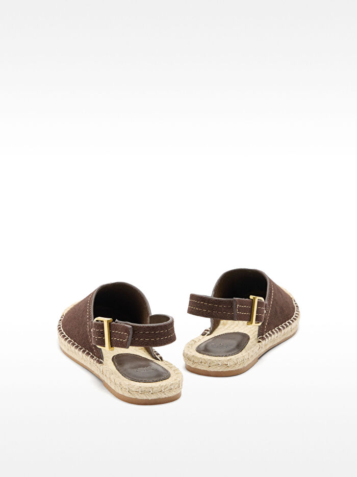 Tokalı Deri Espadril