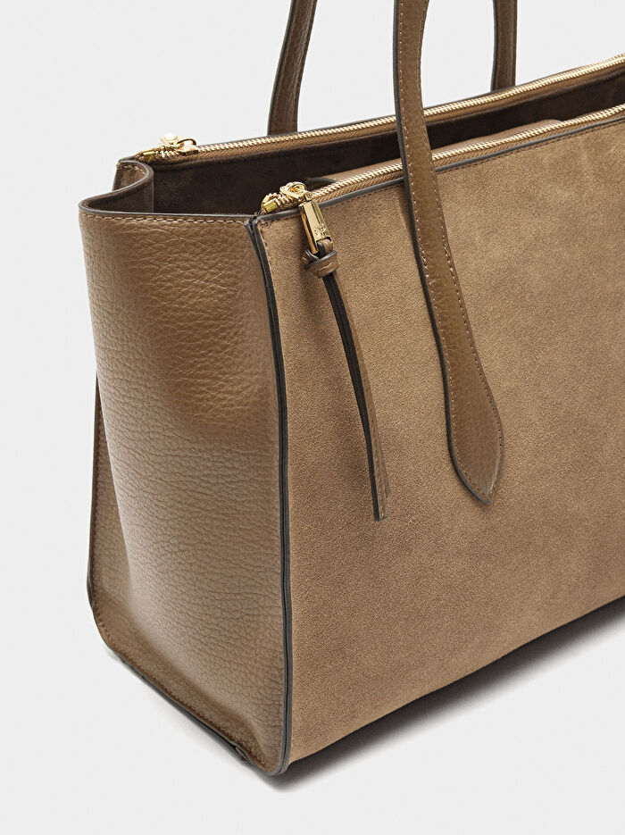 Deri 13 İnç Laptop Çantası