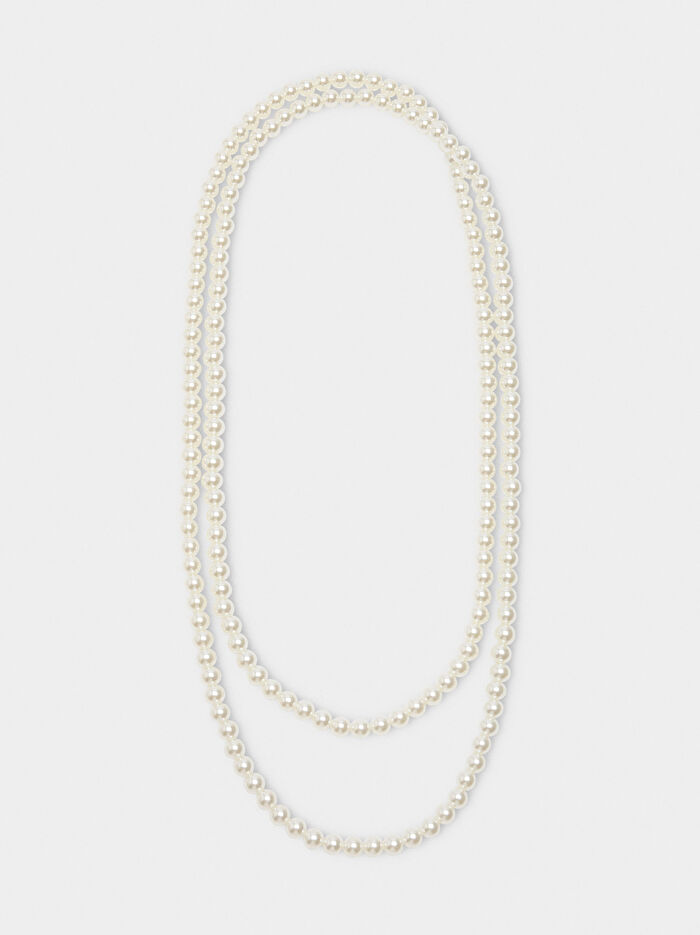 İki Sıra İncili Kolye