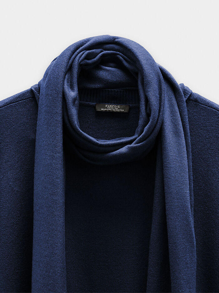 Boyun Bağlı Örme Yelek