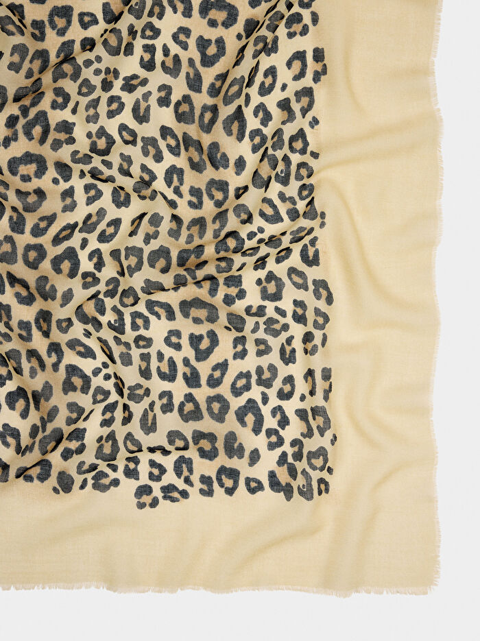 Hayvan Desenli Atkı