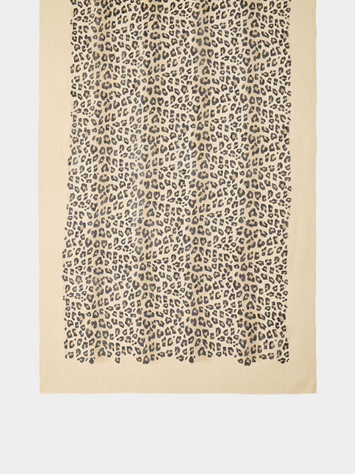 Hayvan Desenli Atkı