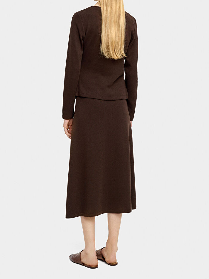 Drape Detaylı T-Shirt