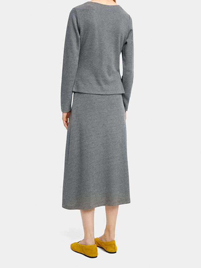 Drape Detaylı T-Shirt