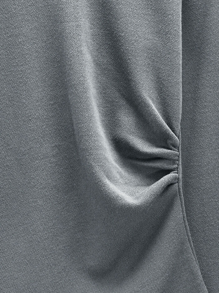 Drape Detaylı T-Shirt