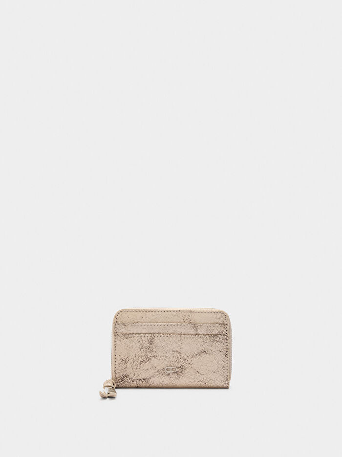 Eskitilmiş Efektli Basic Cüzdan