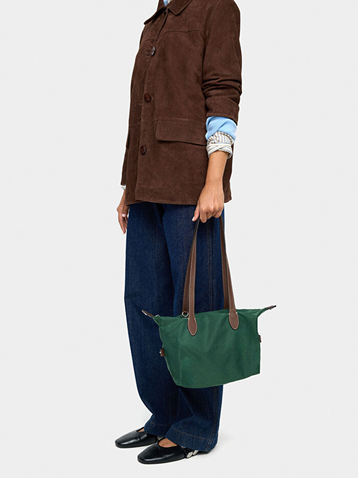 Teknik Kumaş Shopper Çanta S