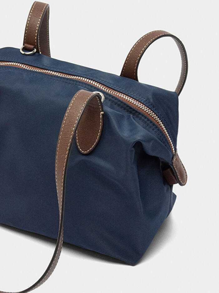 Teknik Kumaş Shopper Çanta S