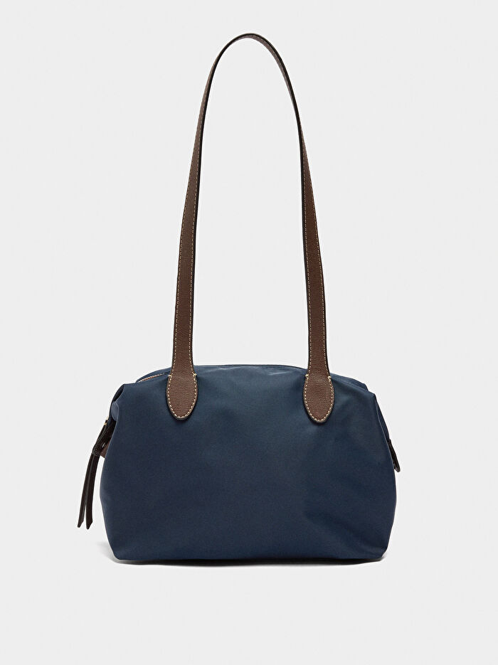 Teknik Kumaş Shopper Çanta S