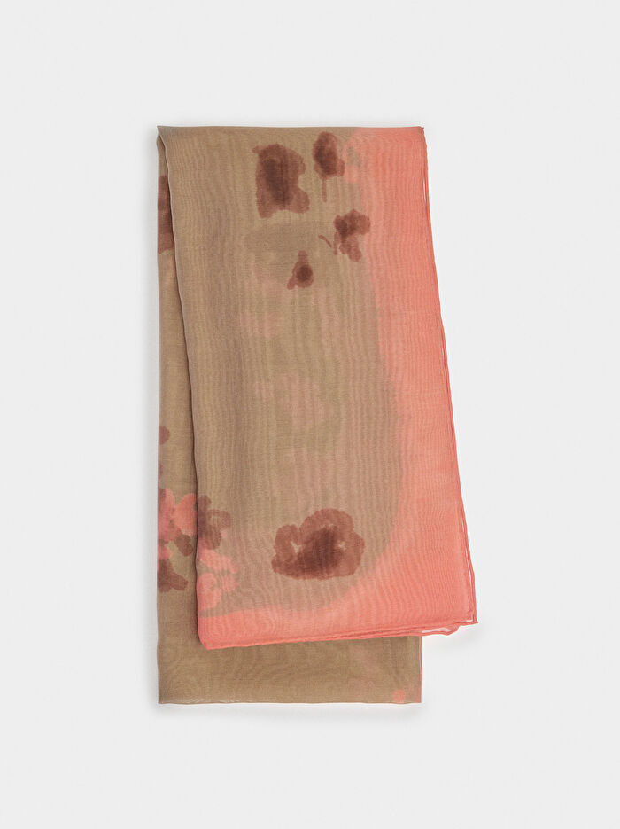 Desenli Liyosel Şal