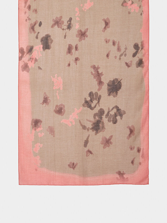 Desenli Liyosel Şal