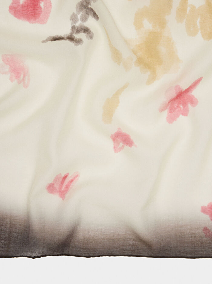 Desenli Liyosel Şal