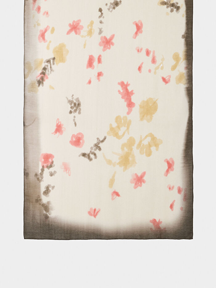 Desenli Liyosel Şal