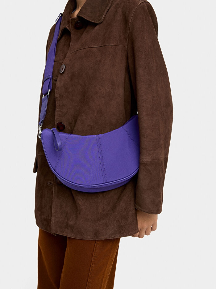 Teknik Kumaş Çapraz Askılı Çanta