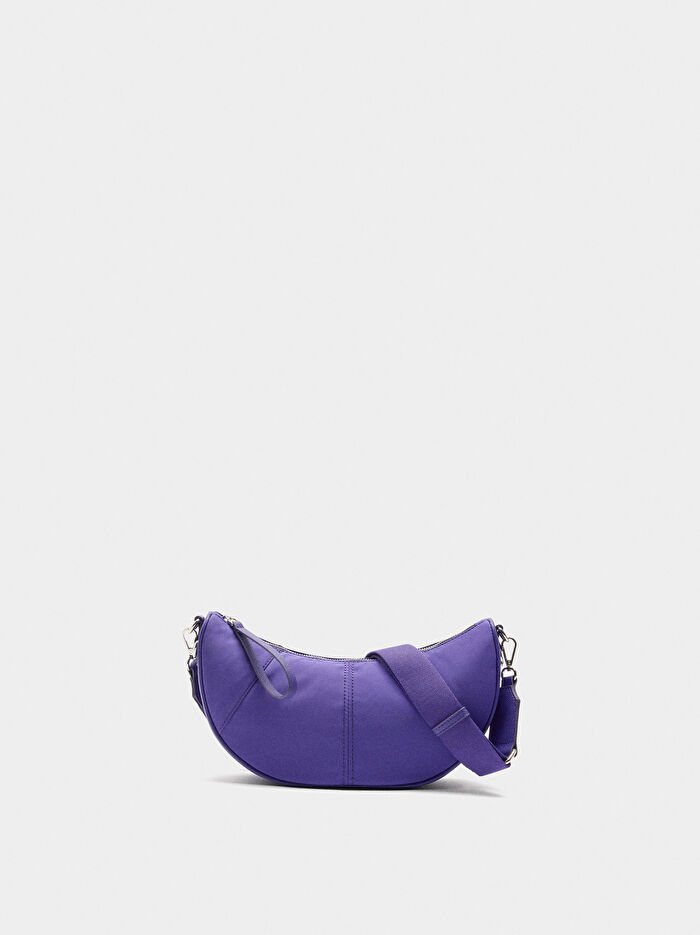 Teknik Kumaş Çapraz Askılı Çanta