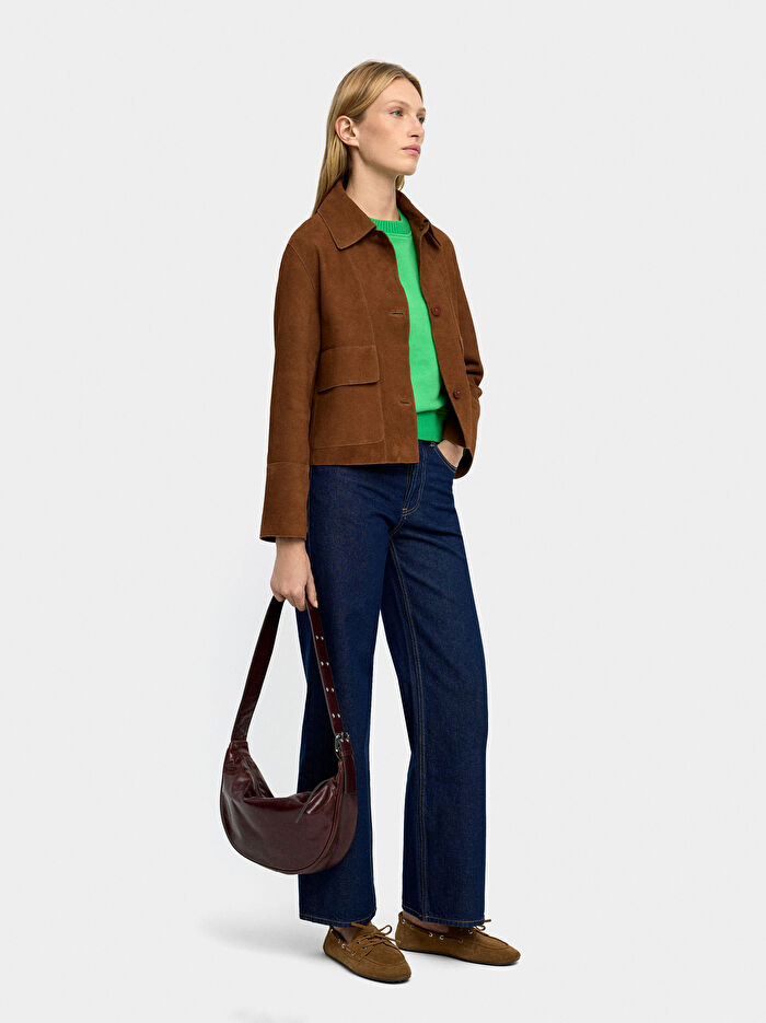 %100 Pamuklu Düz Denim Pantolon