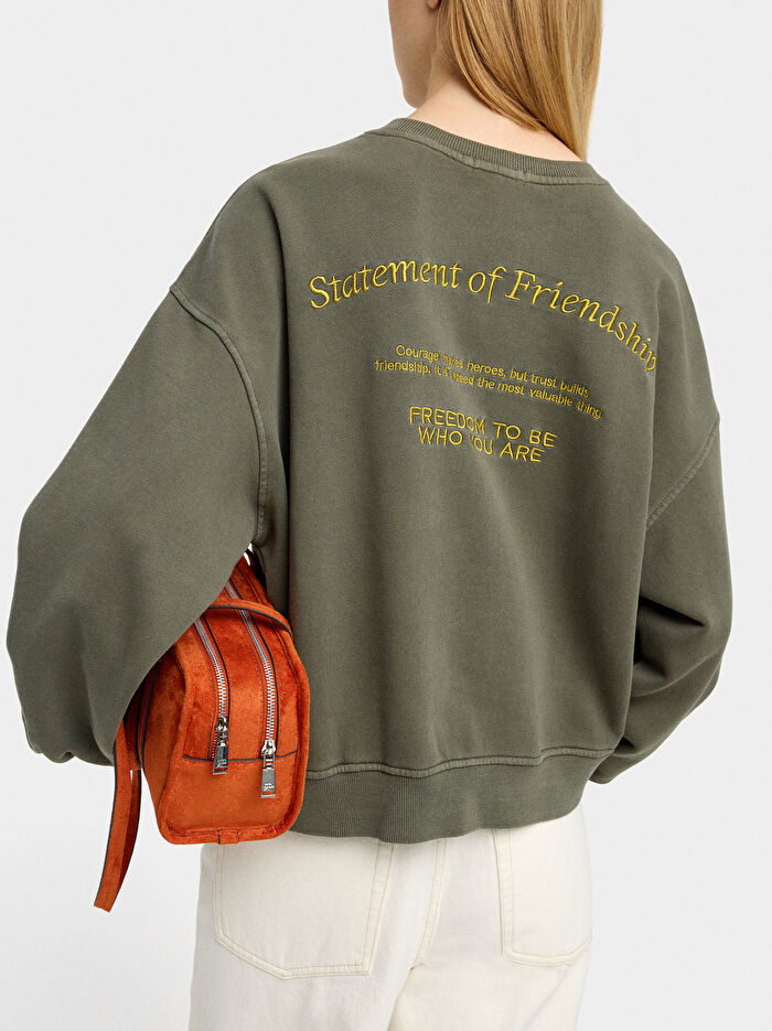 %100 Pamuklu Sweatshirt