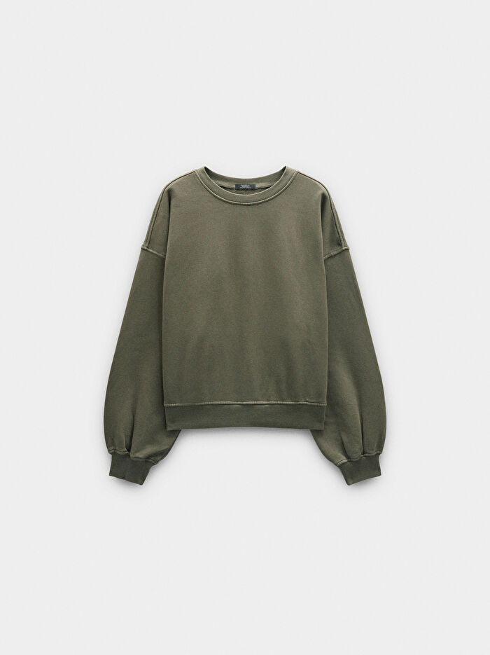 %100 Pamuklu Sweatshirt