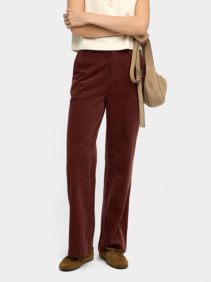 %100 Pamuklu Kadife Pantolon