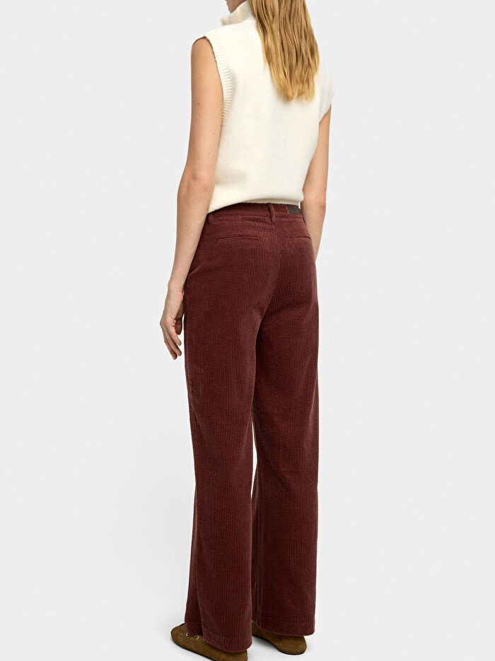 %100 Pamuklu Kadife Pantolon