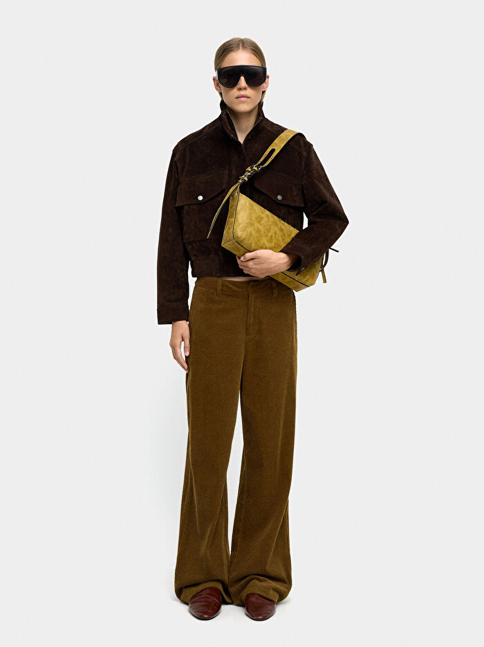 %100 Pamuklu Kadife Pantolon