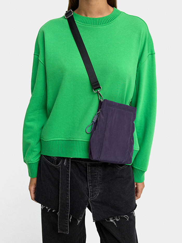 Teknik Kumaş Çapraz Askılı Çanta