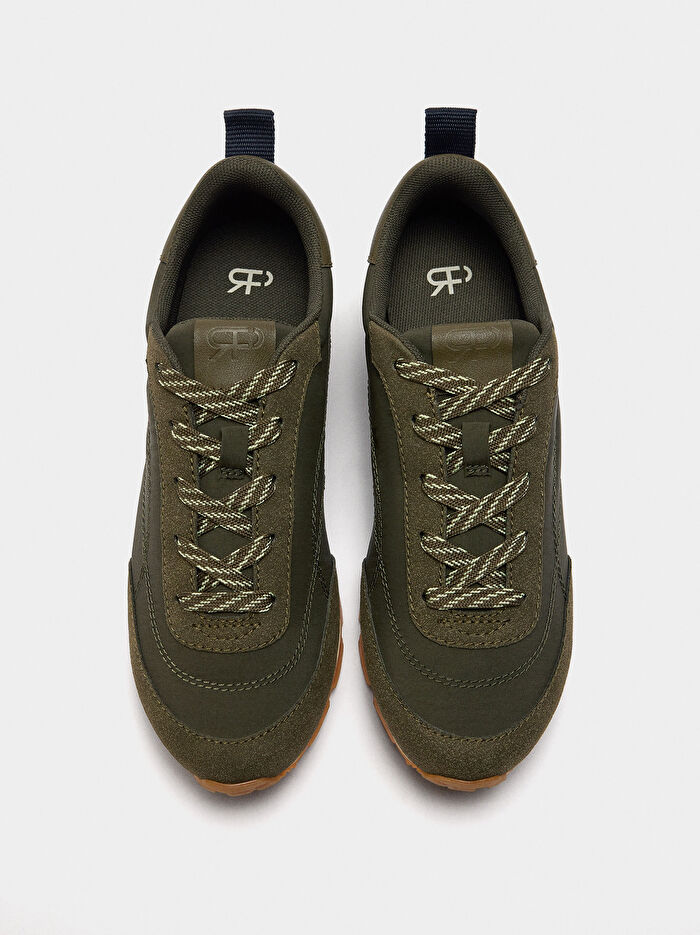 Kontrast Renkli Spor Ayakkabı