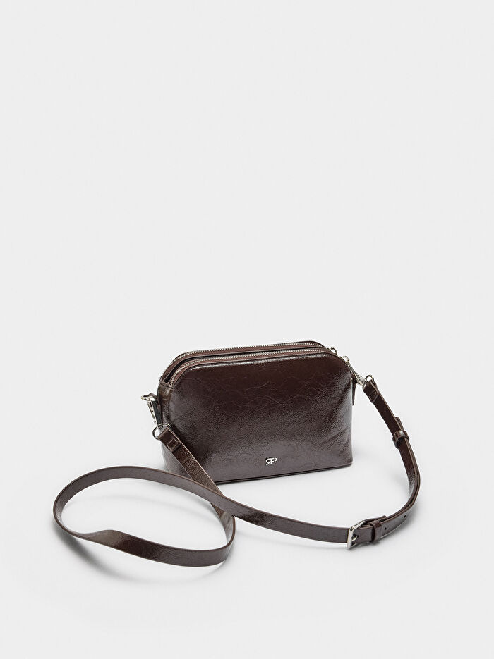 Zımba Detaylı Çapraz Çanta