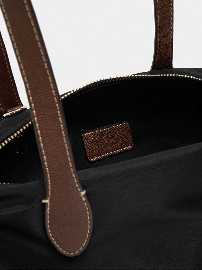 Teknik Kumaş Shopper Çanta S