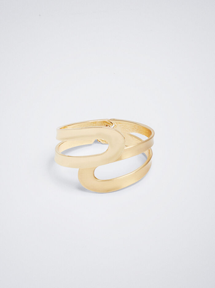 Gold Kelepçe Bilezik