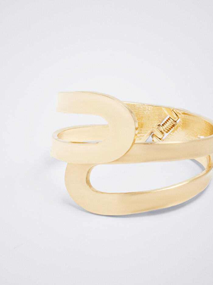 Gold Kelepçe Bilezik