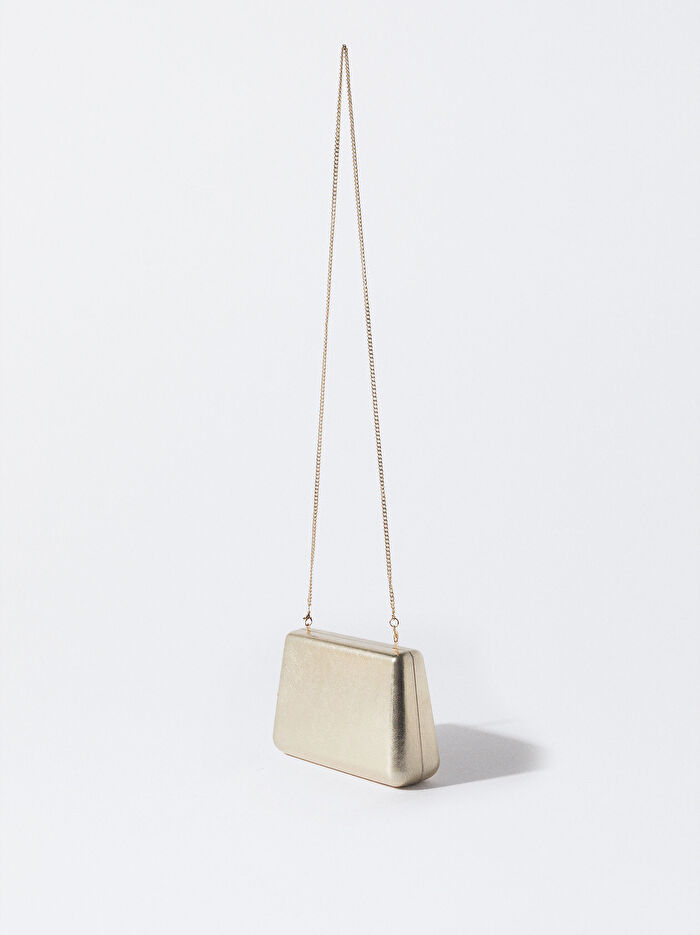 Zincir Saplı Party Clutch Çanta