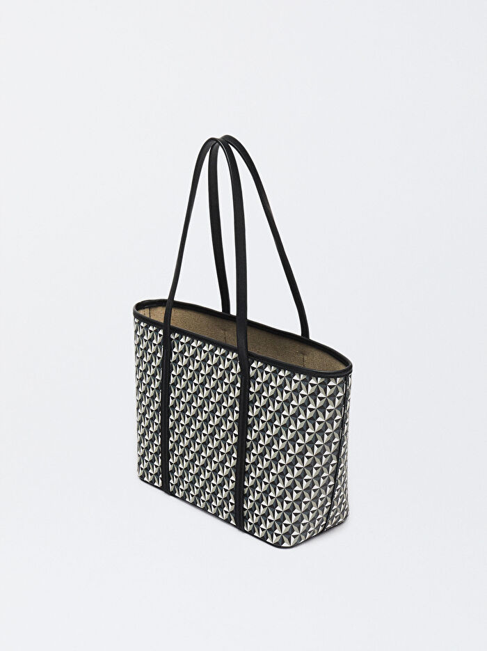 Desenli Tote Bag