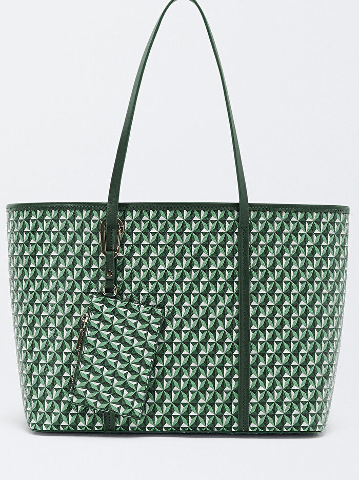 Desenli Tote Bag