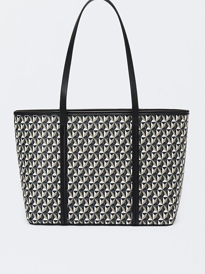 Desenli Tote Bag