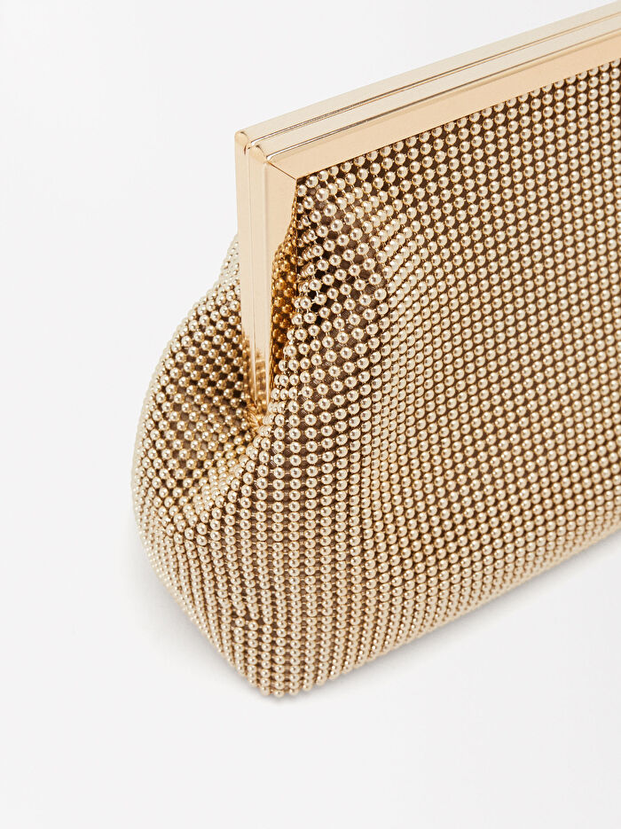 File Kumaş Party El Çantası