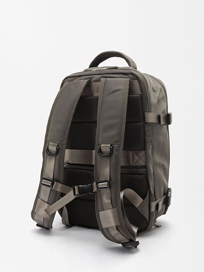 Teknik Kumaş Kabin Boy Sırt Çantası