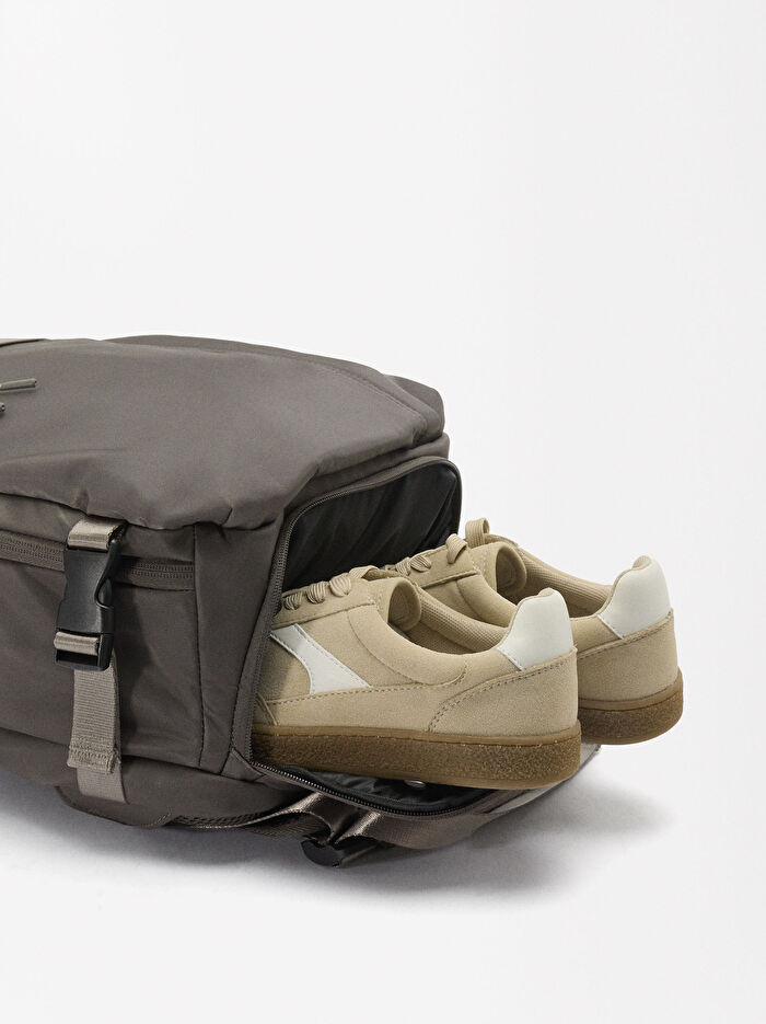 Teknik Kumaş Kabin Boy Sırt Çantası