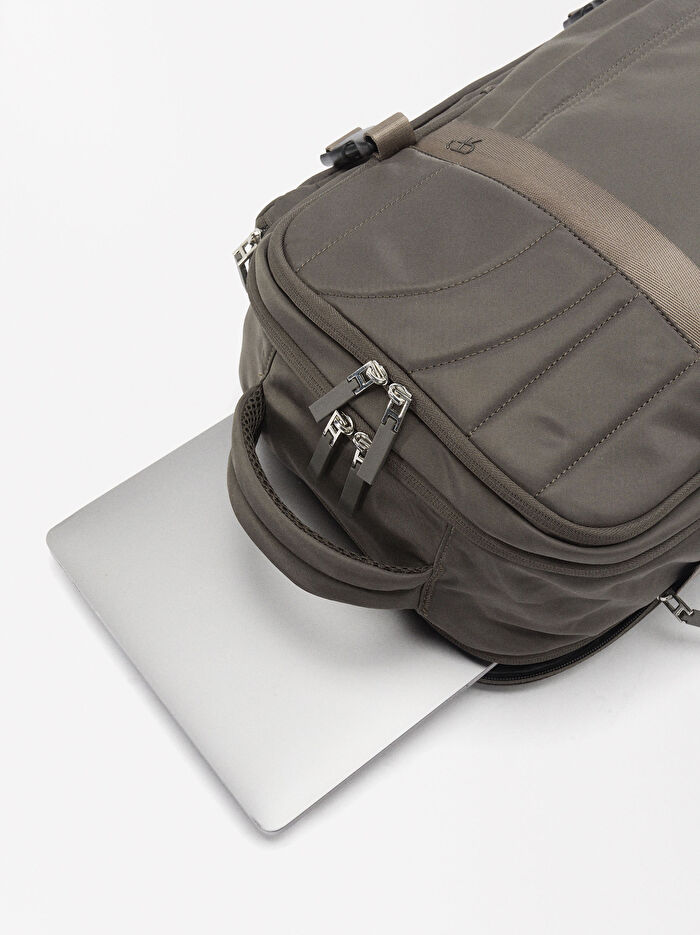 Teknik Kumaş Kabin Boy Sırt Çantası