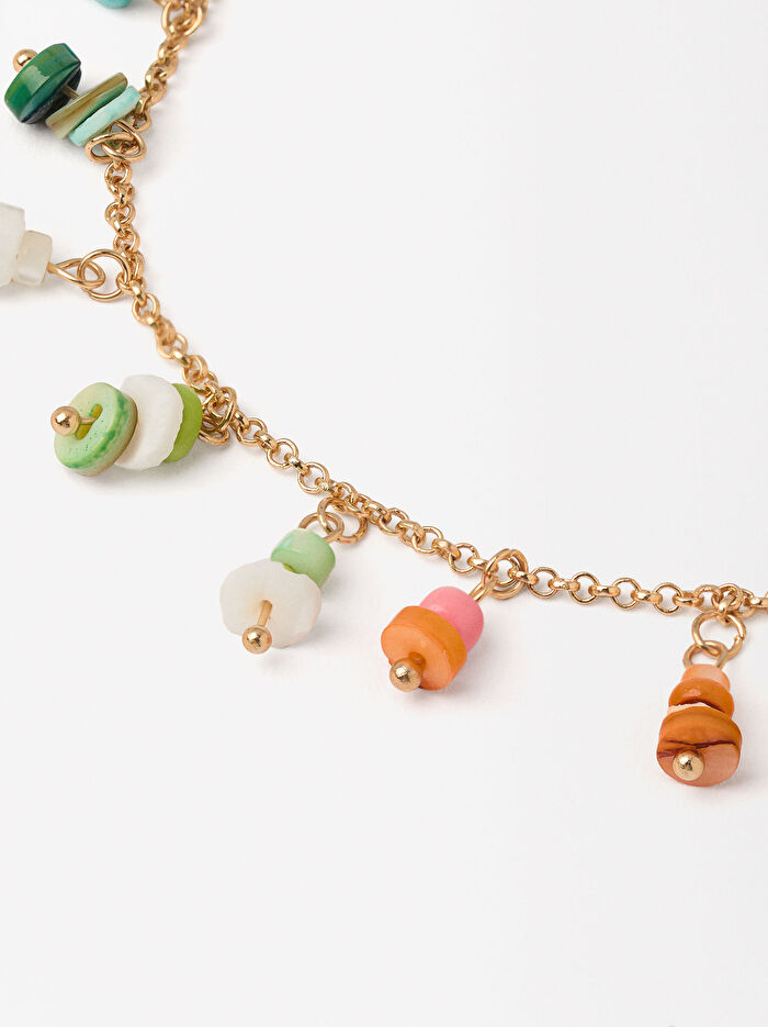 Deniz Kabuğu Detaylı Halhal