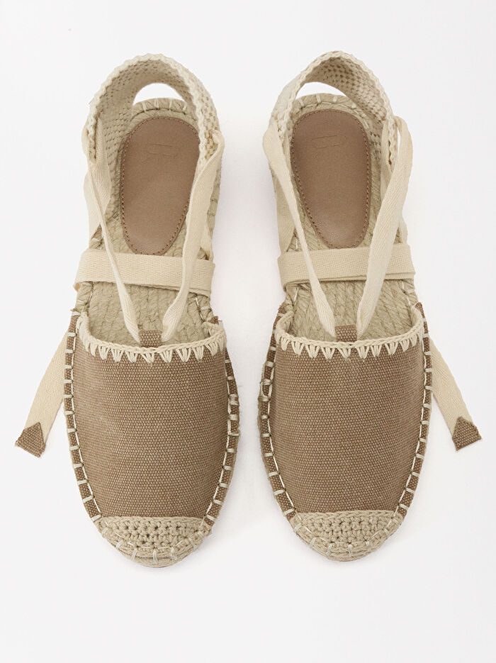 Bağlamalı Jüt Espadril