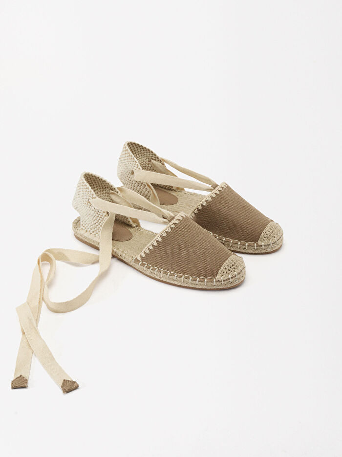Bağlamalı Jüt Espadril