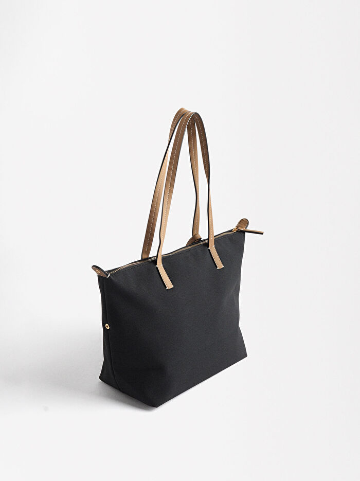 Çıkarılabilir Aksesuarlı Shopper Çanta