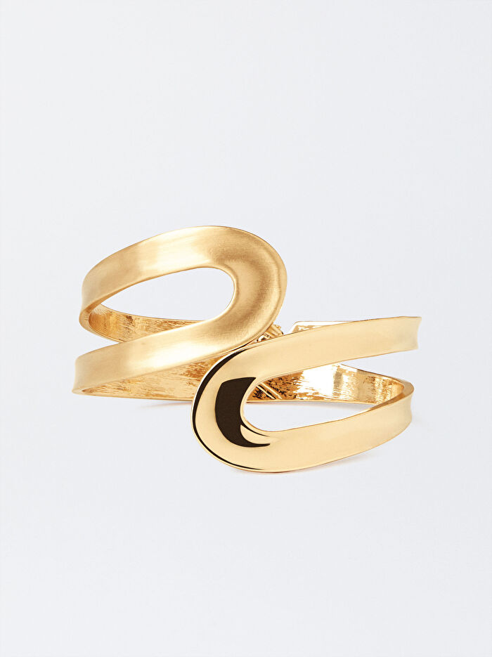 Gold Kelepçe Bilezik