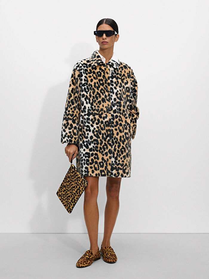 Leopar Desenli Kaban